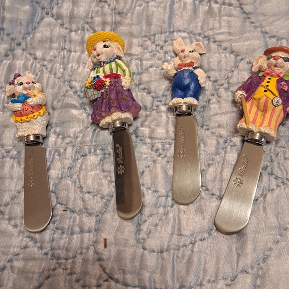 Christopher Radko bunny rabbit spreaders - Picture 3 of 3